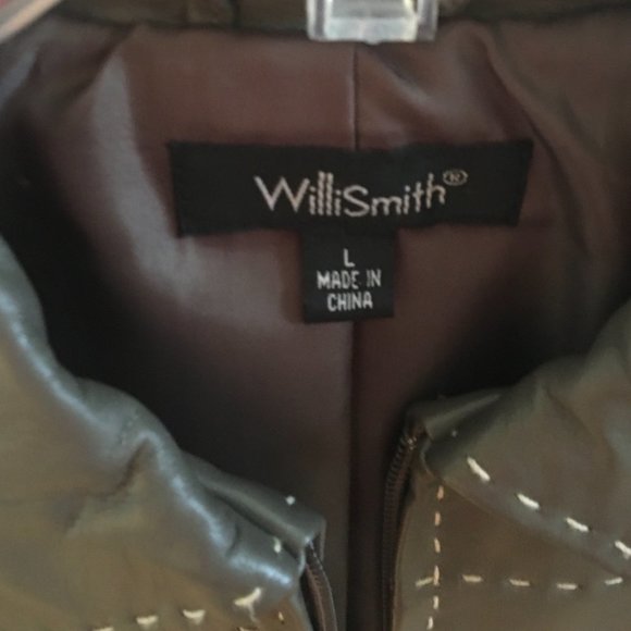 Willi Smith Leather Shacket - Picture 4 of 6